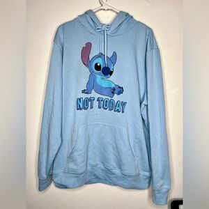 Disney Blue Stitch Hoodie